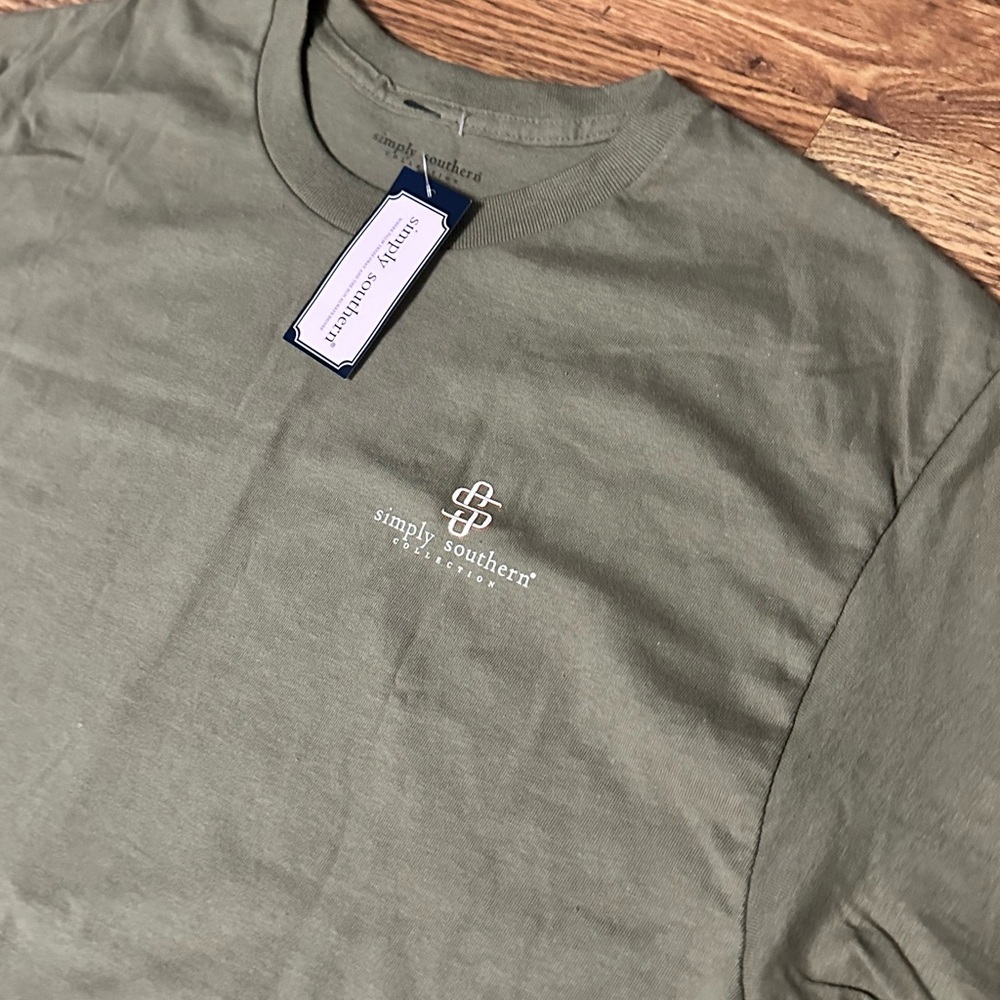 🆕 'Aint My First Rodeo' Short Sleeve Tee by Simply Southern Size L - Picture 7 of 11